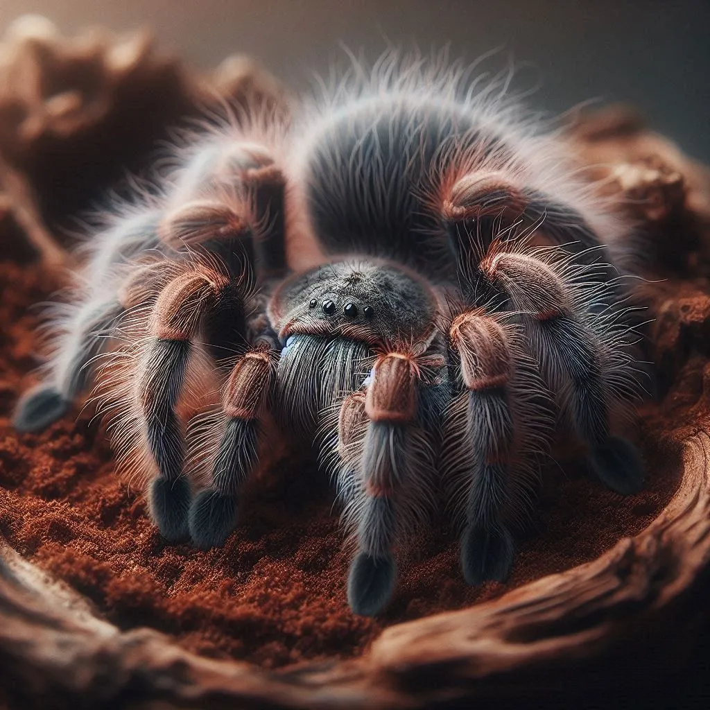 15575 curly hair tarantula web variation