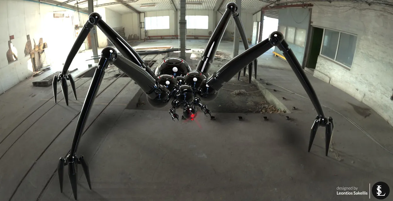 15603 tarantula spider 1505 drone maintenance