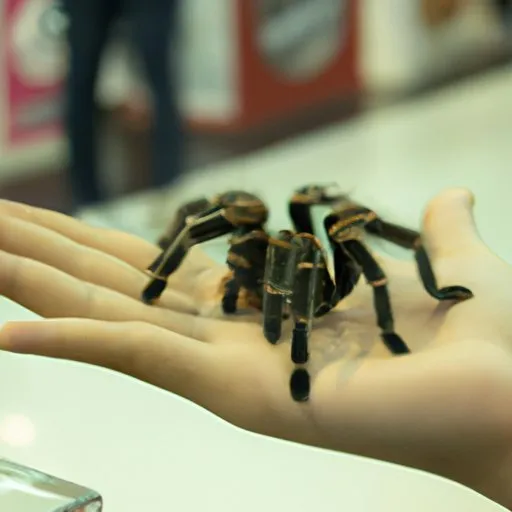 15615 tarantula feeding
