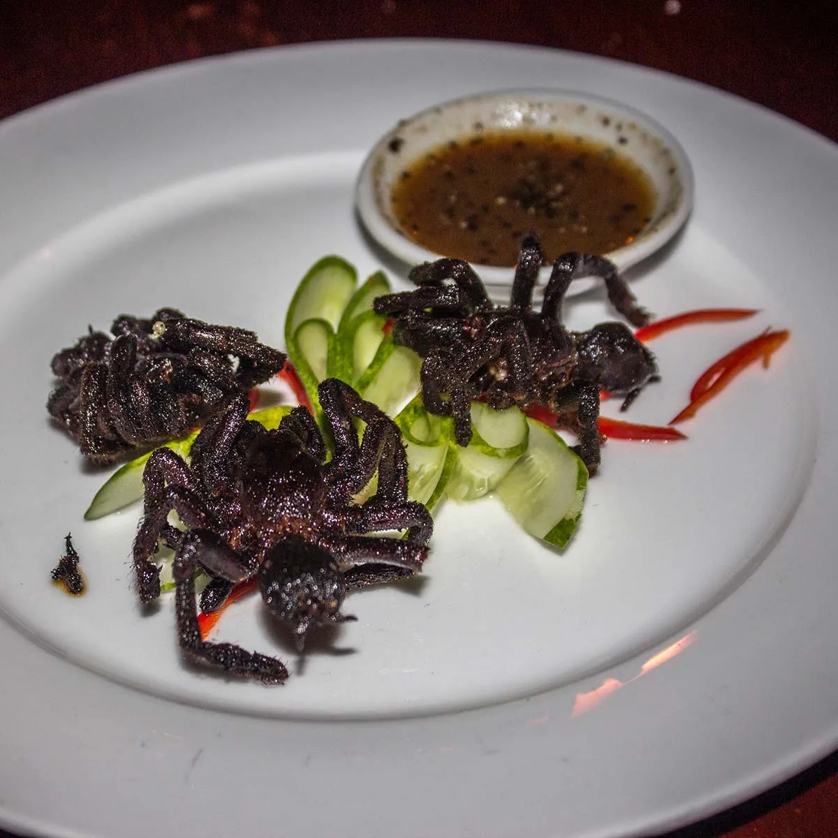 15650 frying tarantulas thailand