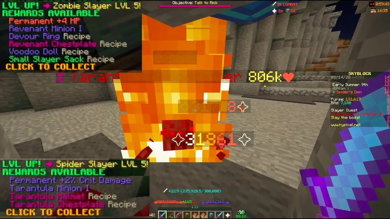 15679 spider slayer requirements